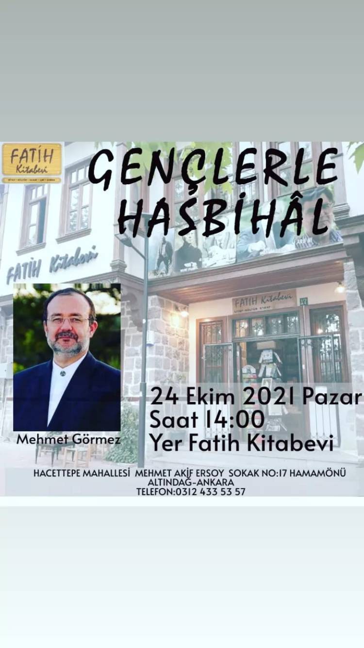 Fatih Kitabevinde Gençlerle Hasbihâl (1)
