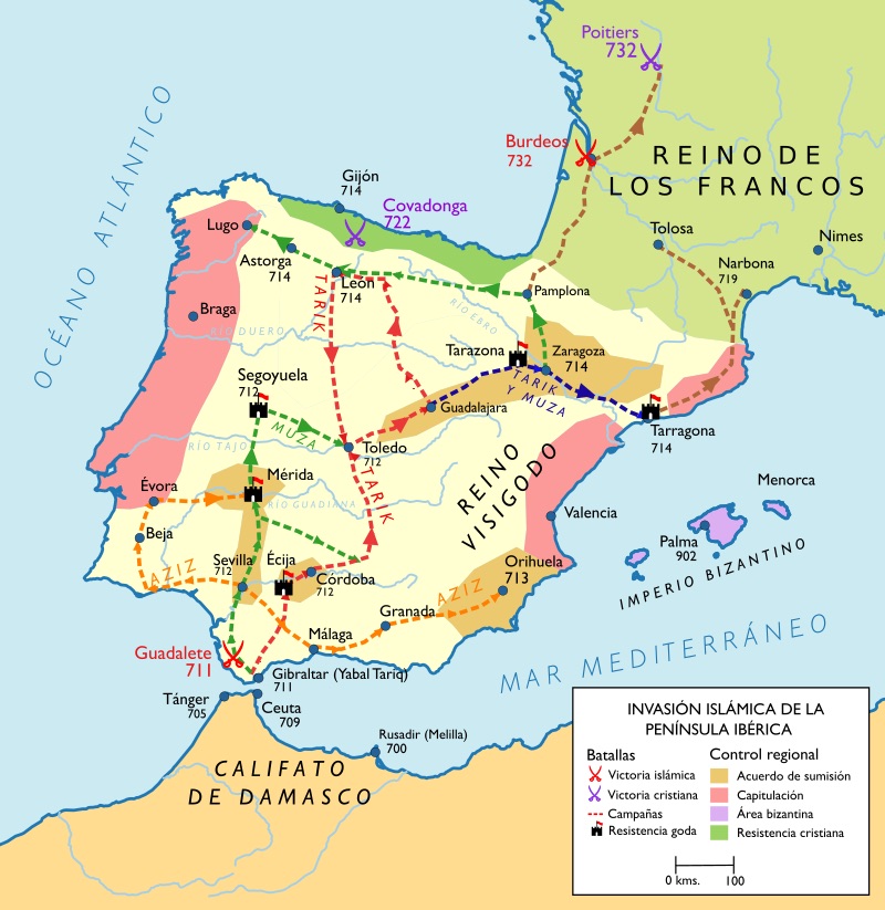 25 Nisan 2023 Harita 1 Poitiers Savaşı Haritası