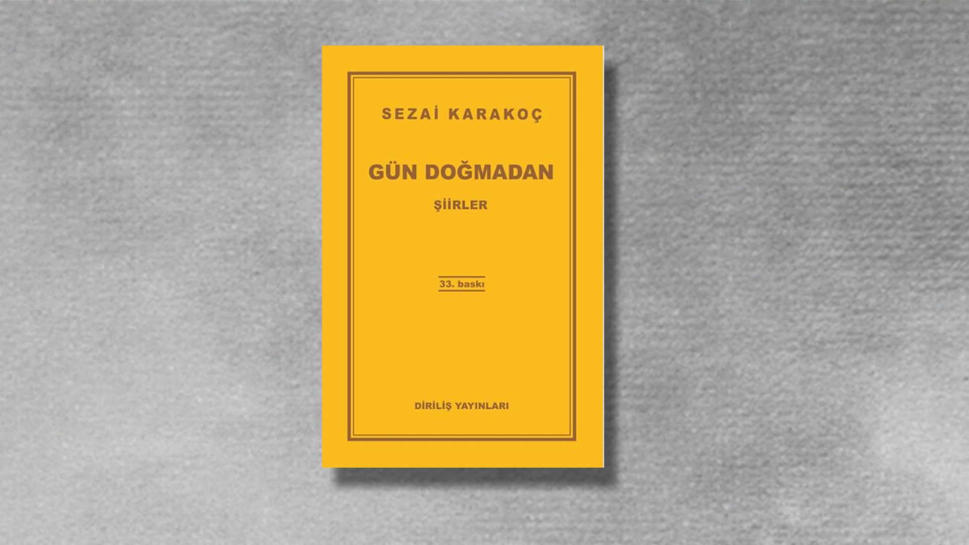 Sezai Karakoç’un Şiiri